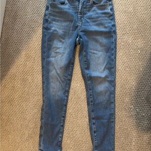 American Eagle Outfitters Blue Skinny Jeans Classic Denim